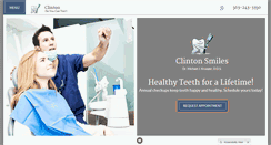 Desktop Screenshot of clintonsmiles.com